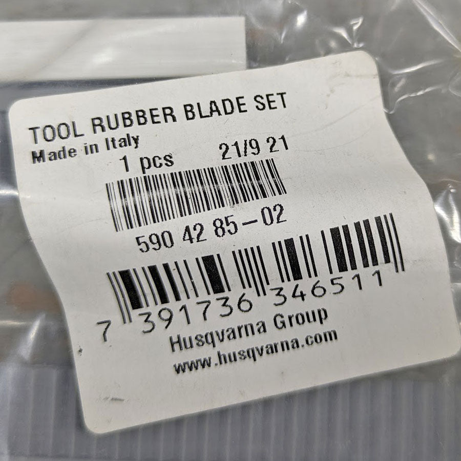 18" RUBBER BLADE SET 590 42 85 -02