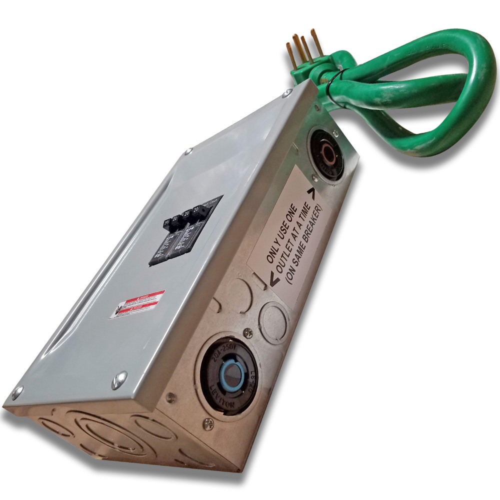 DRYER PLUG BREAKOUT BOX 2x20A