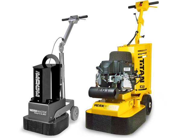 Choose electric or propane concrete floor grinders