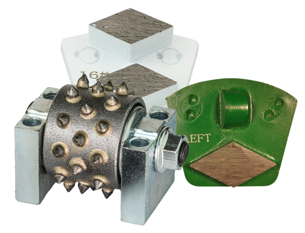 WerkMaster sells tools for grinding and polishing concrete