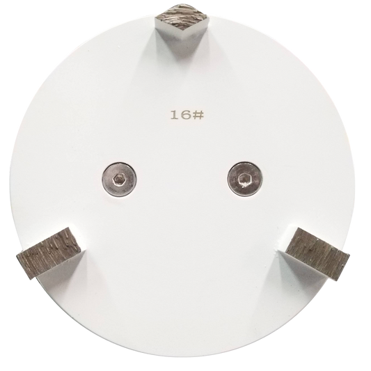 5" TURBOSHARK, 16 GRIT, MEDIUM BOND (White)