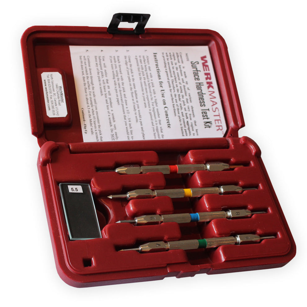 MOHS Hardness Test Kit | WerkMaster | Buy Now!