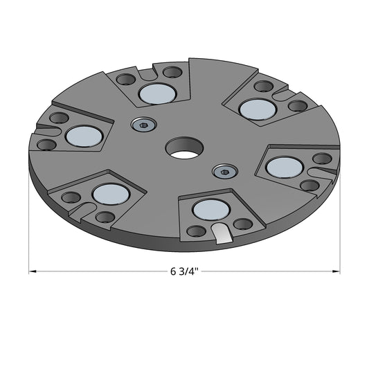 6 3/4" PLUG 'N GO STEEL MPG PLATE (TITAN XT)
