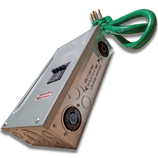DRYER PLUG BREAKOUT BOX 2x20A